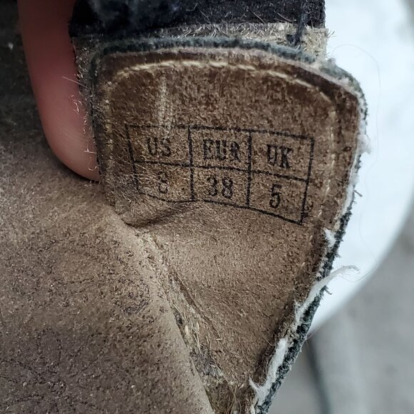 Taos Shoes Womens Size 8 Gold Leather Oasis Strappy Slide Sandals - Picture 3 of 10